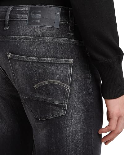 Miniatura 6 de G-Star Raw Revend Skinny Jeans, Vaqueros Para Hombre Azul Medium Aged Faded 51010-A634-A592 , 31w 30l