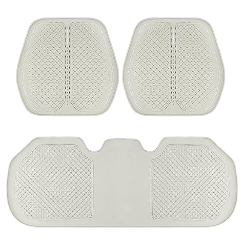 QIOZO ar Sitzbezüge, universal, vollständiges Set für MB CLA 200 CLA 260 CLA 180 CLA 220 CLA 250 CLA 220d Autoteile/wasserdicht, weiß