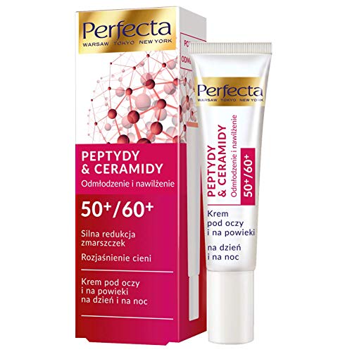 Perfecta Peptides And Ceramides Eye & Eyelid Cream for Day & Night 50+/60+, 15 ml (Pack of 1)