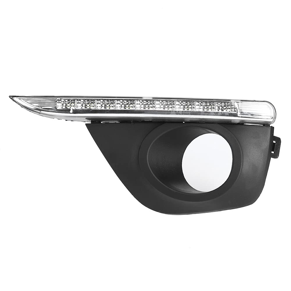Luci di marcia diurna a LED DRL per auto, coppia di luci di marcia diurna a LED DRL adatte per Koleos 2011-2013 + led koleos