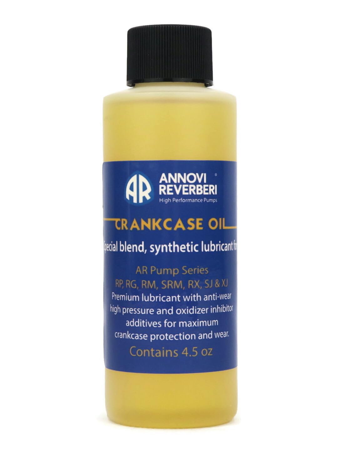 Front view of the oil bottle