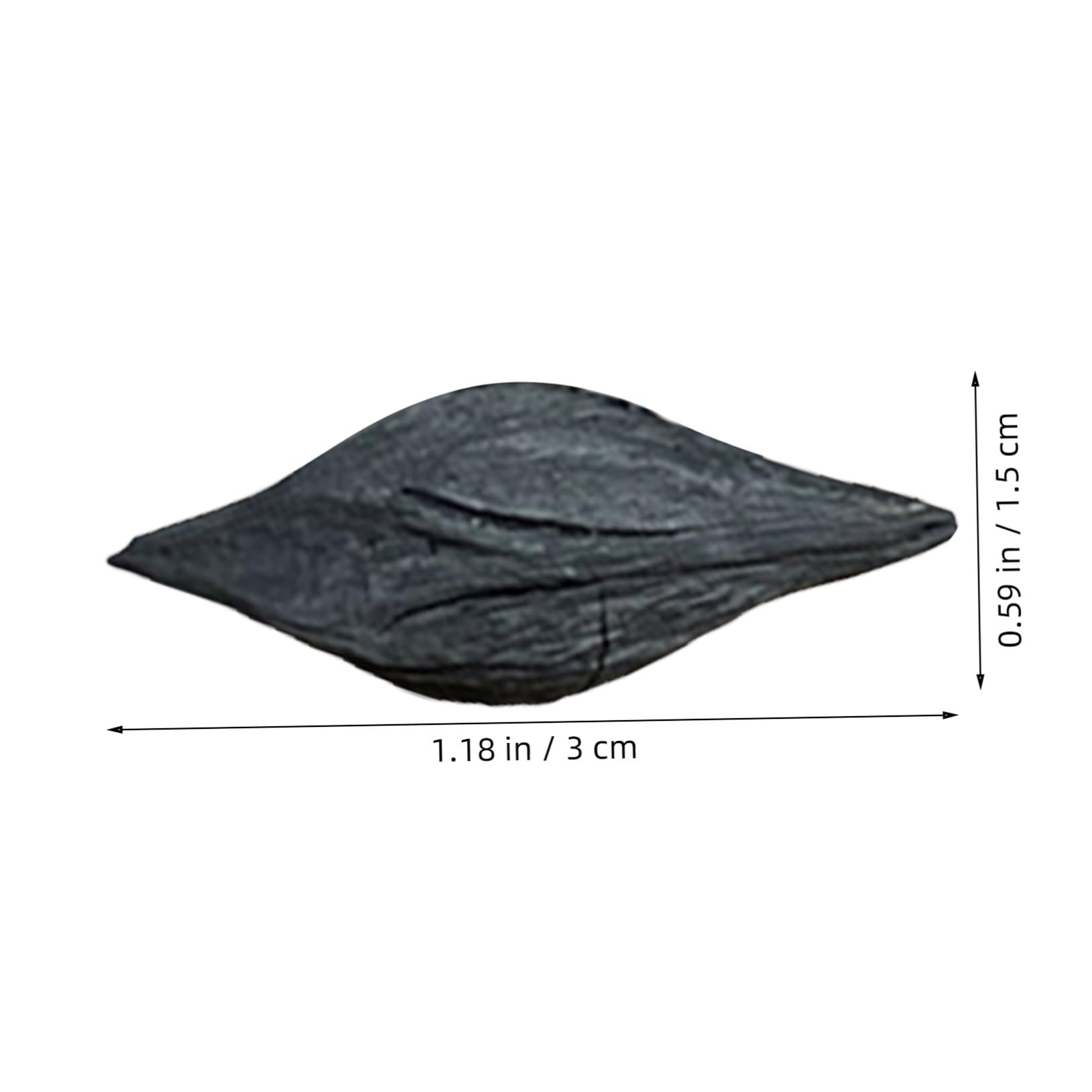 Carbón para Té Forma de Aceituna, 1kg, sin Humo, Quema Duradera y Calor Uniforme, Adecuado para Reuniones en Interiores y Picnics Tradicionales