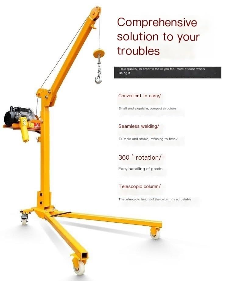 Amazon.co.jp: 手動クレーン、家庭用電動車両ホイスト、移動式