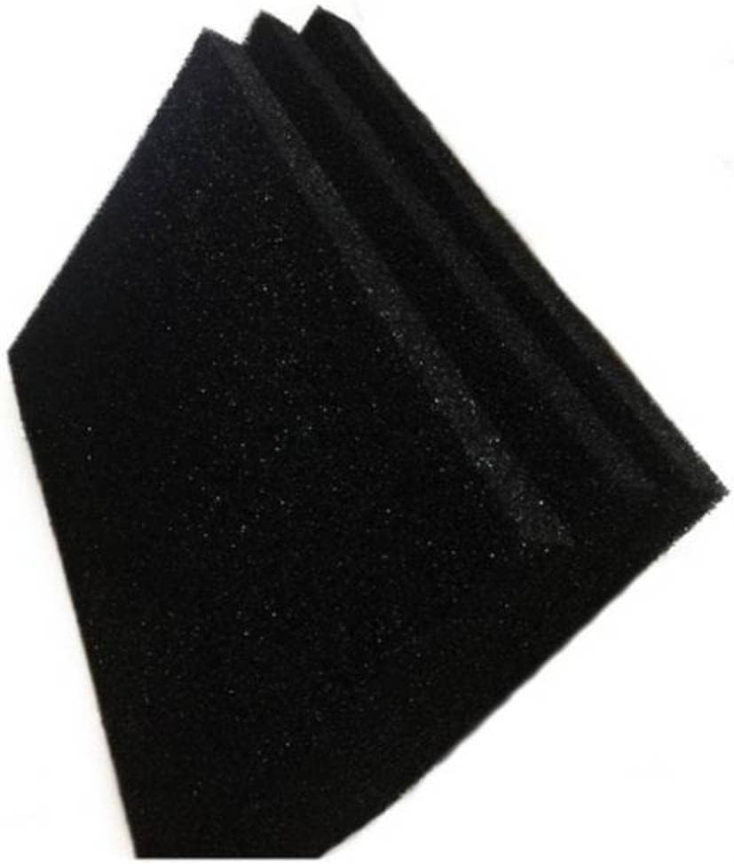 B&K Aquarium Sponge Filter Bio Sponge Filter Mat Cut Fit Foam for Aquarium Fish Tank Open Cell Foam Sheet Filter Sponge Sponge (45X45X2CM)