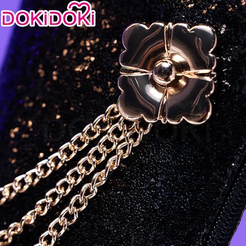 KIRA KIRA White Heeled Ankle Laser Boots Doki Pop Singer Shoes for Women Halloween Cosplay Party4