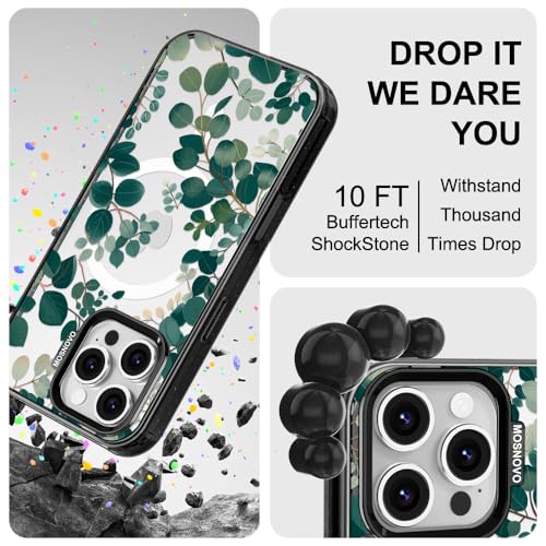 Coque iPhone 16 Pro Max MagSafe MOSNOVO Eucalyptus Antichoc
