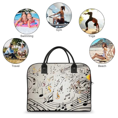 Maletín ligero de nylon para portátil unisex miniatura 4