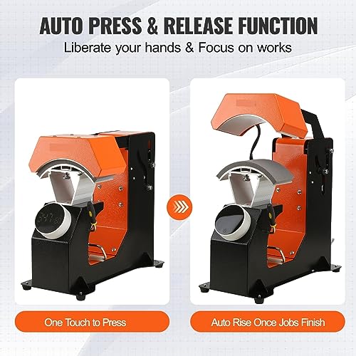 3 en 1 Prensa Térmica para Gorra Automática 6.4x3.5in miniatura 3