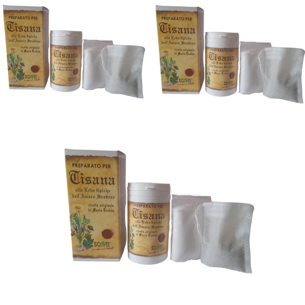 SCEN Tisana alle Erbe dell'Amaro Svedese, Ricetta Maria Treben, 60 g (3)