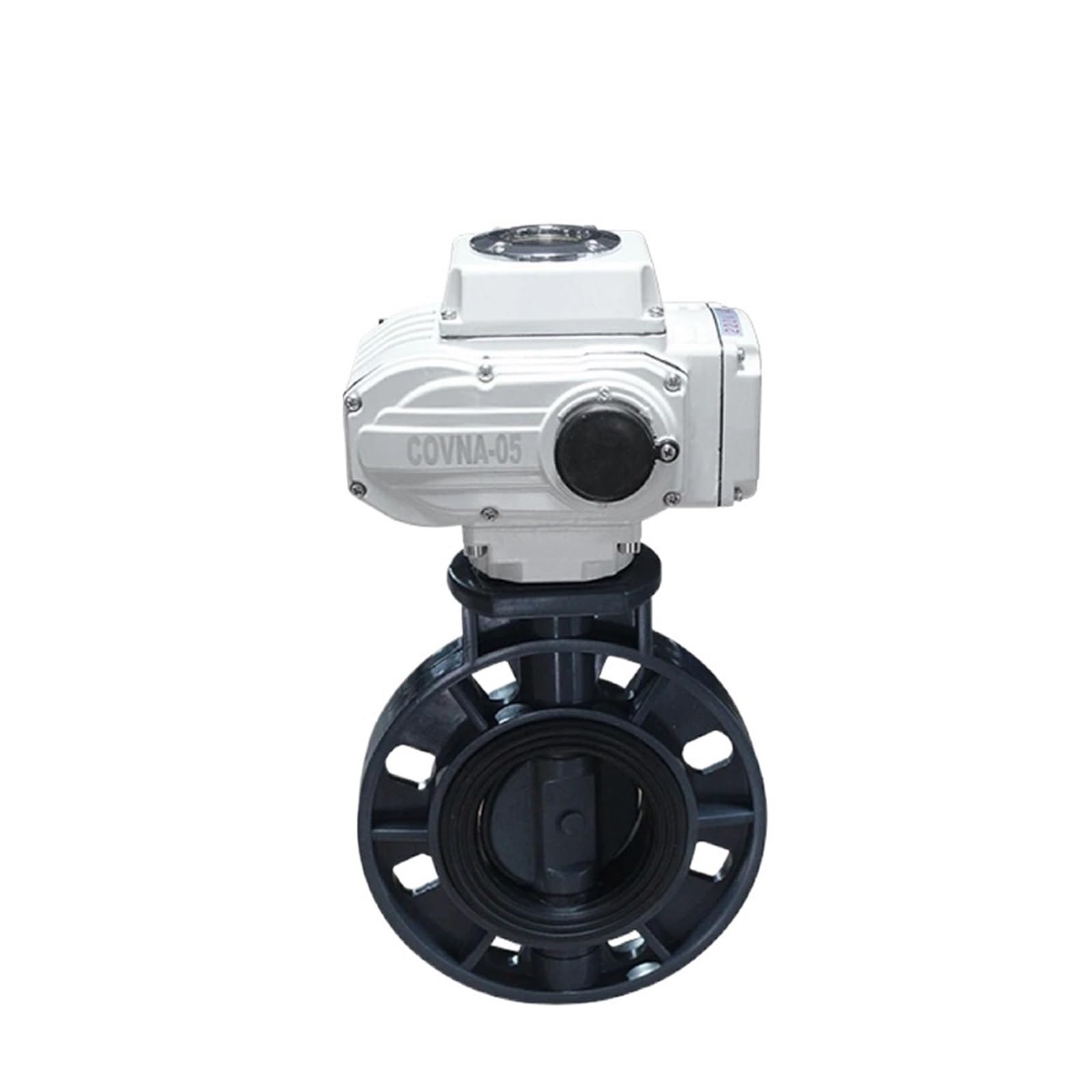 NACODLUL 3 inch Electric Butterfly Valve On Off Type DN80 Plastic Motorized Butterfly Valve(AC24V)