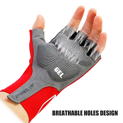 Luvas de Ciclismo, Romacci Luvas de ciclismo Homens Mulheres Luvas de bicicleta Luvas esportivas de