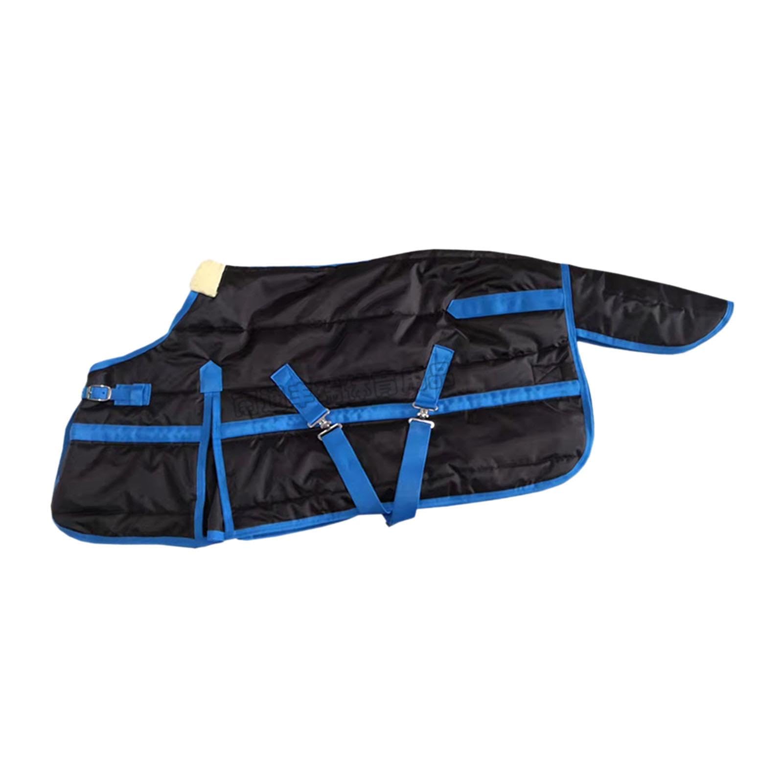 Manta para Caballo Resistente Al Agua Y Al Viento con Fabricación en Tela Oxford Y Forro de Poliéster Pensada para Brindar Abrigo Durante El Invierno
