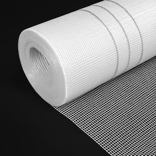 1 x 164 ft Fiberglass Mesh Roll White Stucco Mesh Roll
