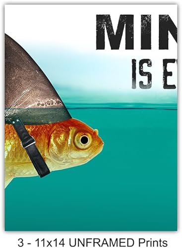 Miniatura 4 de Inspiring Quotes Wall Decor 11x14 - Self-Improvement positive Quote - Inspirational Wall Decor - Home Office Wall Decor - Entrepreneur Gifts -