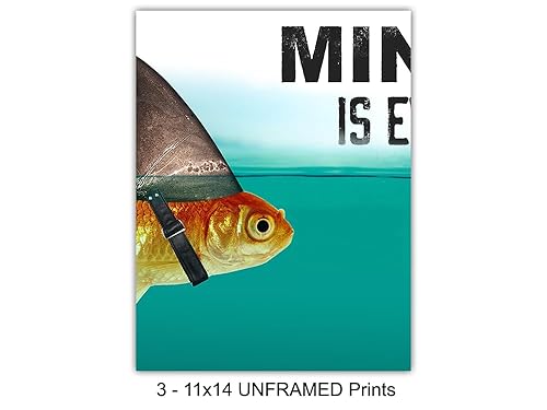 Miniatura 4 de Inspiring Quotes Wall Decor 11x14 - Self-Improvement positive Quote - Inspirational Wall Decor - Home Office Wall Decor - Entrepreneur Gifts -