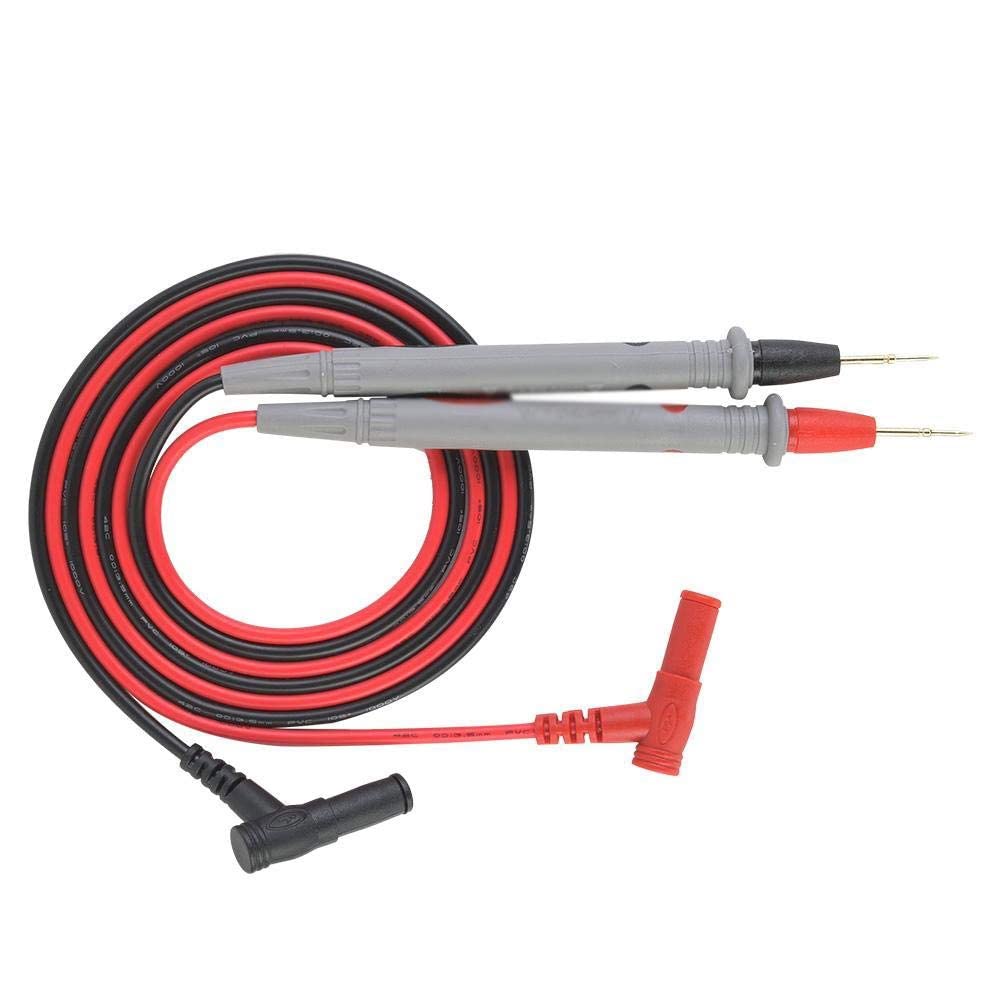 ARAST 1 Pair Digital Multimeter Probe Soft-silicone-wire Needle-tip Universal Test Leads With Alligator Clip For LED Tester LEOWE