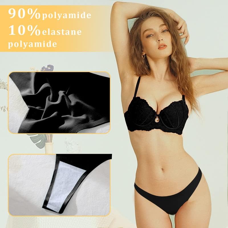 Seamless Thongs for Women Brethable Mesh Tanga Panties No Show Low Rise Thong Ladies Underwear Bottom - Image 3