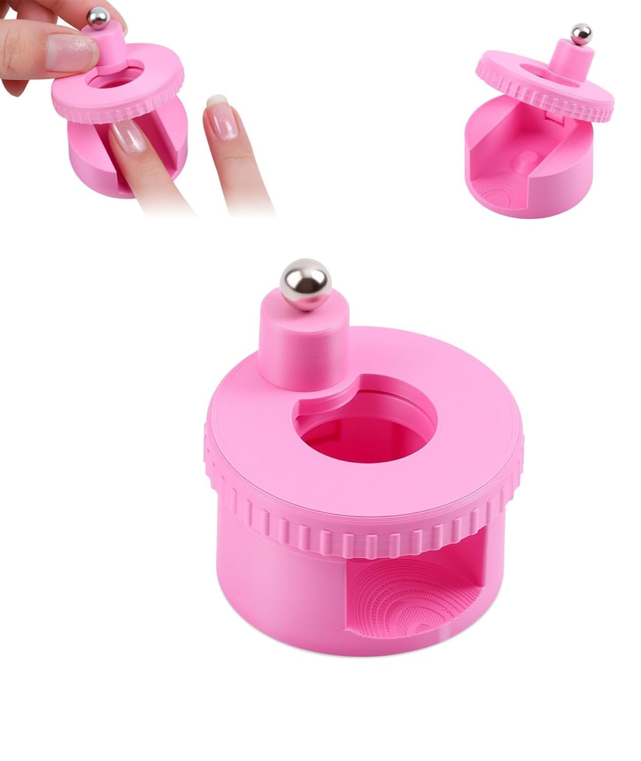 Bluedeal Magnet for Nail Art, Nail Art Magnet, Rotating Magnet Precision Tool for Nail Polish with Magnet and Magnet Application-image-39