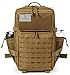 QT&QY Sacs à dos tactiques militaires pour hommes Sac de jour Molle 45L Grande capacité sac à dos de fitness Sac à dos de randonnée avec porte-bouteille