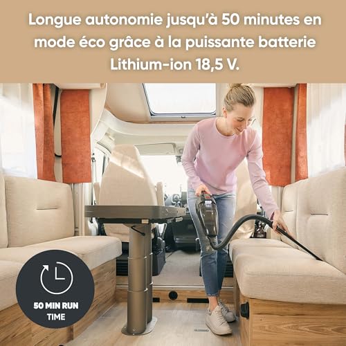 Aspirateur à main sans fil SEVERIN HV 7147 Batterie lithium ion Jusqu'à 50 min d'autonomie - vue 8