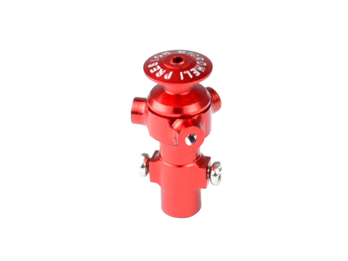 Microheli CNC Aluminum Tri-Blade Main Rotor w/Button (RED)(for Triple Blade Series)
