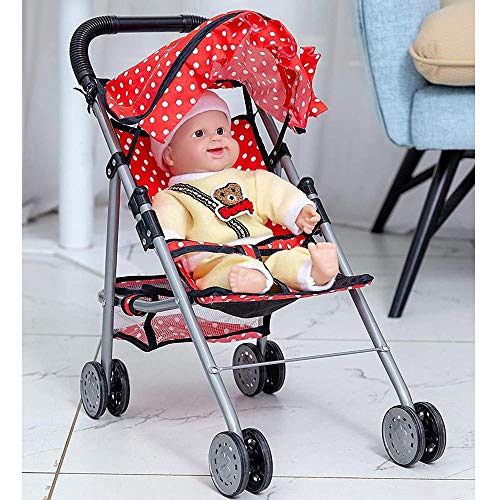 Bakaji Passeggino Bambolotti Carrozina per Bambole...