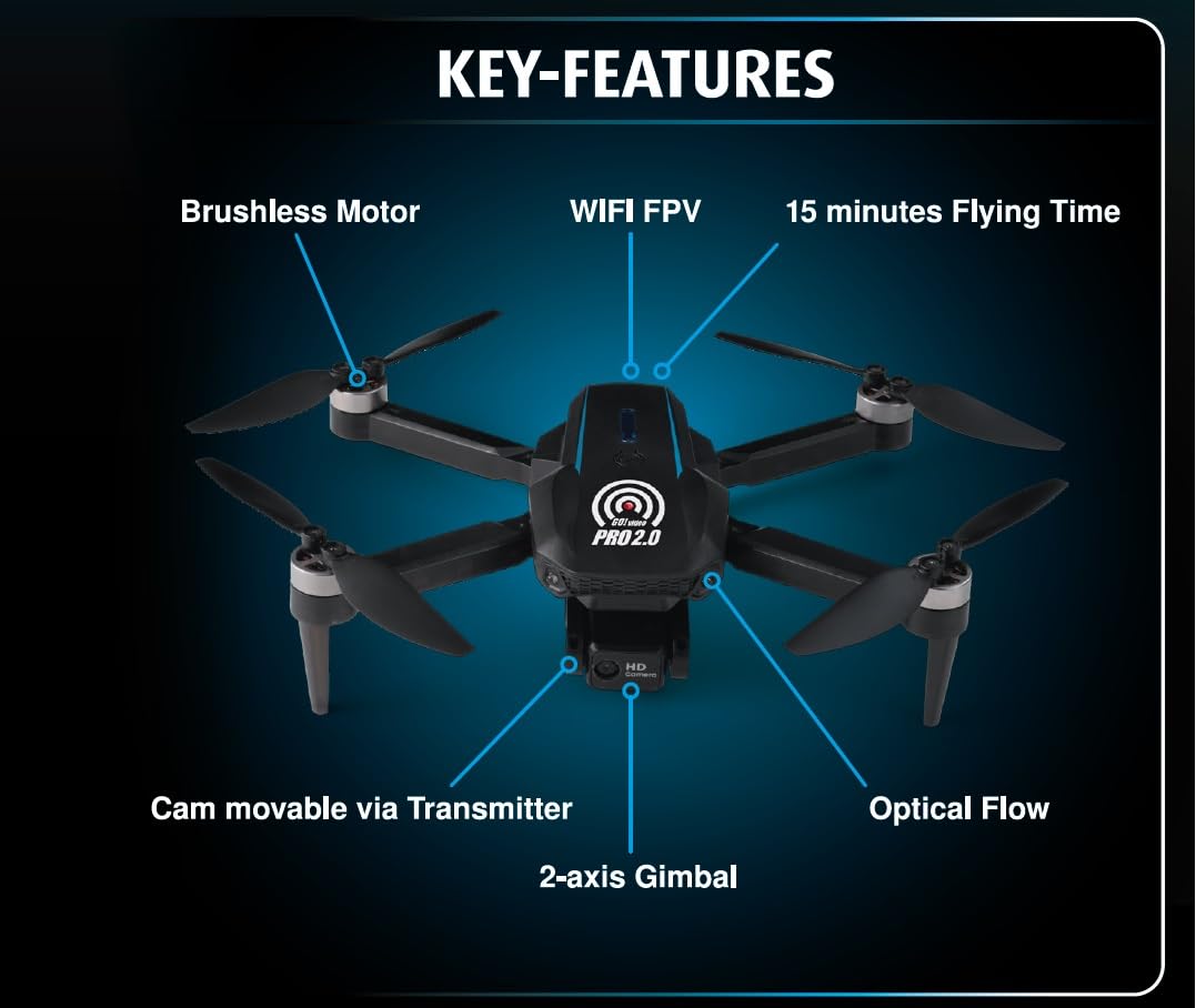 Revell Control RC Camera Quadrocopter Go! Video Pro 2.0"