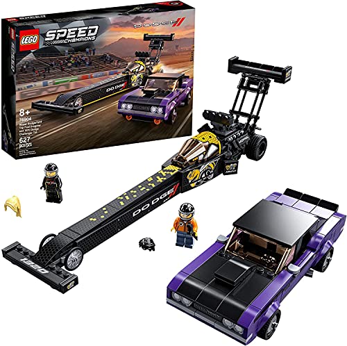 LEGO Speed Champions Mopar Dodge//SRT Top Fuel Dragster and 1970 Dodge...
