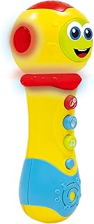 Microphone 2 in 1 – Carotina Baby – joue de la musique, amplifie la voix et fait de la lumiere – LISCIANI