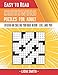 EASY TO READ CROSSWORD PUZZLES: Entertain and Challenge Your Brain, EASY and MEDIUM - LEVEL, LARGE - PRINT (WORD SEARCH PUZZLE BOOK)