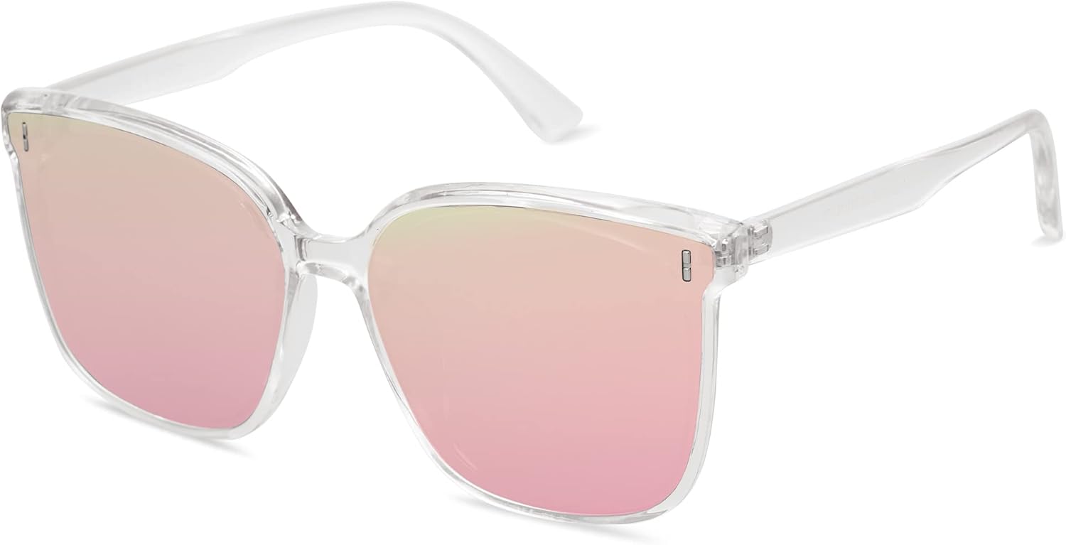 SOJOS Sunglasses for Women Men Vintage Style Shades SJ2157