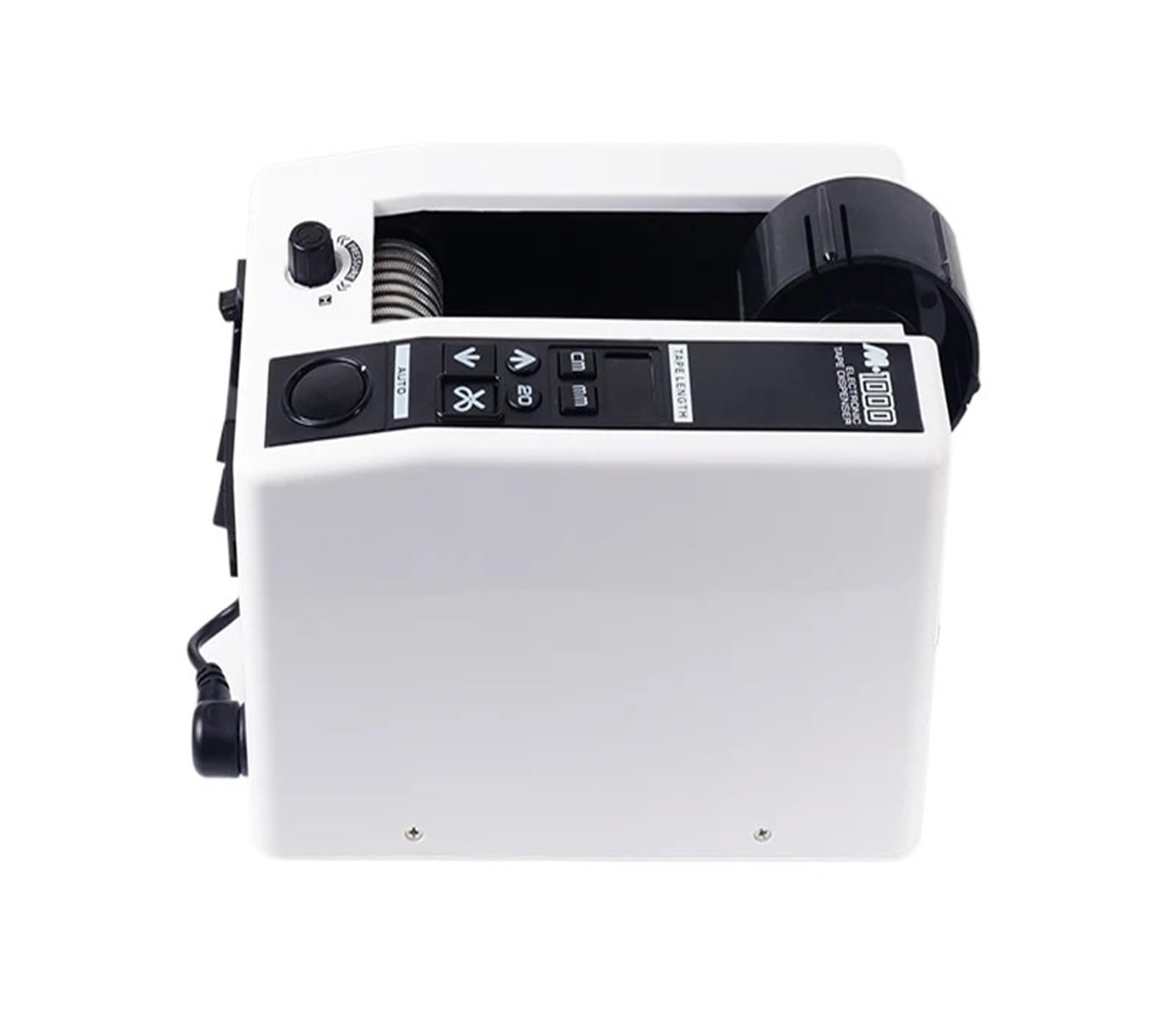 Dispensador de cinta adhesiva, Dispensador automático de cinta adhesiva, cortador eléctrico, alta temperatura M-1000 o M-1000S Para envíos y escuelas(M-1000)