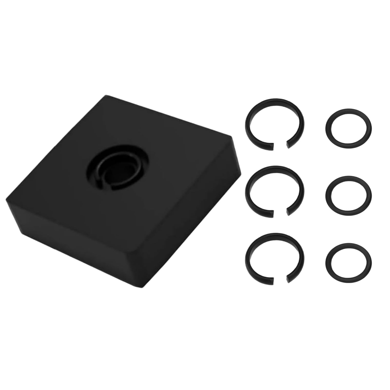 Comprehensive 3/8" Impact Wrench Retaining Ring Retainer Ring Rubber Round Retention for 3/8 Impact Wrench