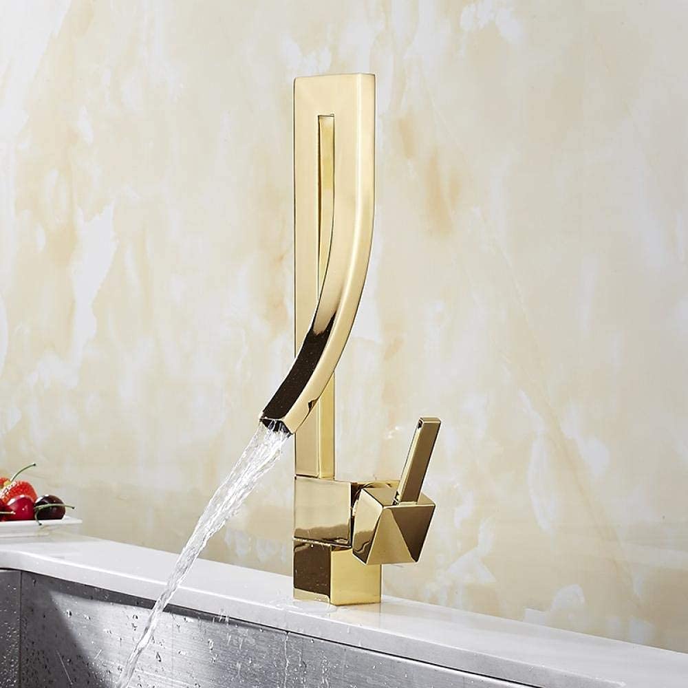Rubinetto for lavabo da bagno, miscelatore for in ottone