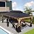 Kozyard Apollo 12’x20’ Hardtop Gazebo, Wooden Coated Aluminum Frame Canopy with Galvanized Steel Double Roof, Outdoor Permanent Metal Pavilion with Netting for Patio, Deck and Lawn (12ft x 20ft)
