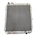 WRCRAD 2 Rows Aluminum Radiator For Toyota Hilux surf KZN130 1KZ-TE 3.0 TD 1993-1996 AT