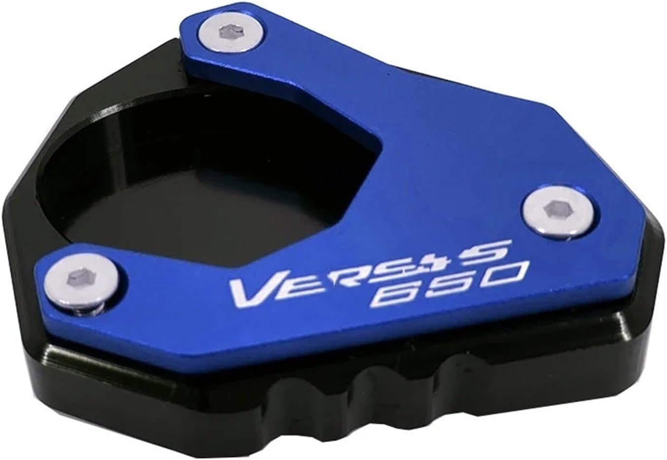 Motorcycle Kickstand Enlarge Plate For KA&WASAKI VERSYS650 ABS 2010-2023 Motorcycle CNC Kickstand Foot Side Stand Extension Pad Support Plate
