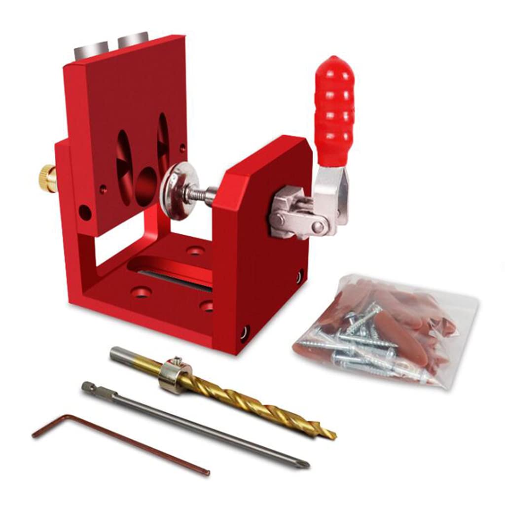 9mm / 0.35In Oblique Hole Punching Locator, Woodworking Puncher Hole Tools Screwdriver Drill Bits Set Screwdriver Drill Bits Sets