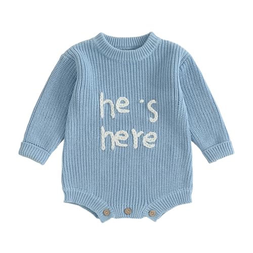 10 Best Boys Announcement Outfits That Make an Instant Statement 5 Newborn Boy Embroidered Romper Birth Announcement Outfit
