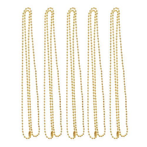 NC Conjunto de 10 Unidades de Cadeia de Contas de aço Inoxidável para Cachorros para Colar de Encant