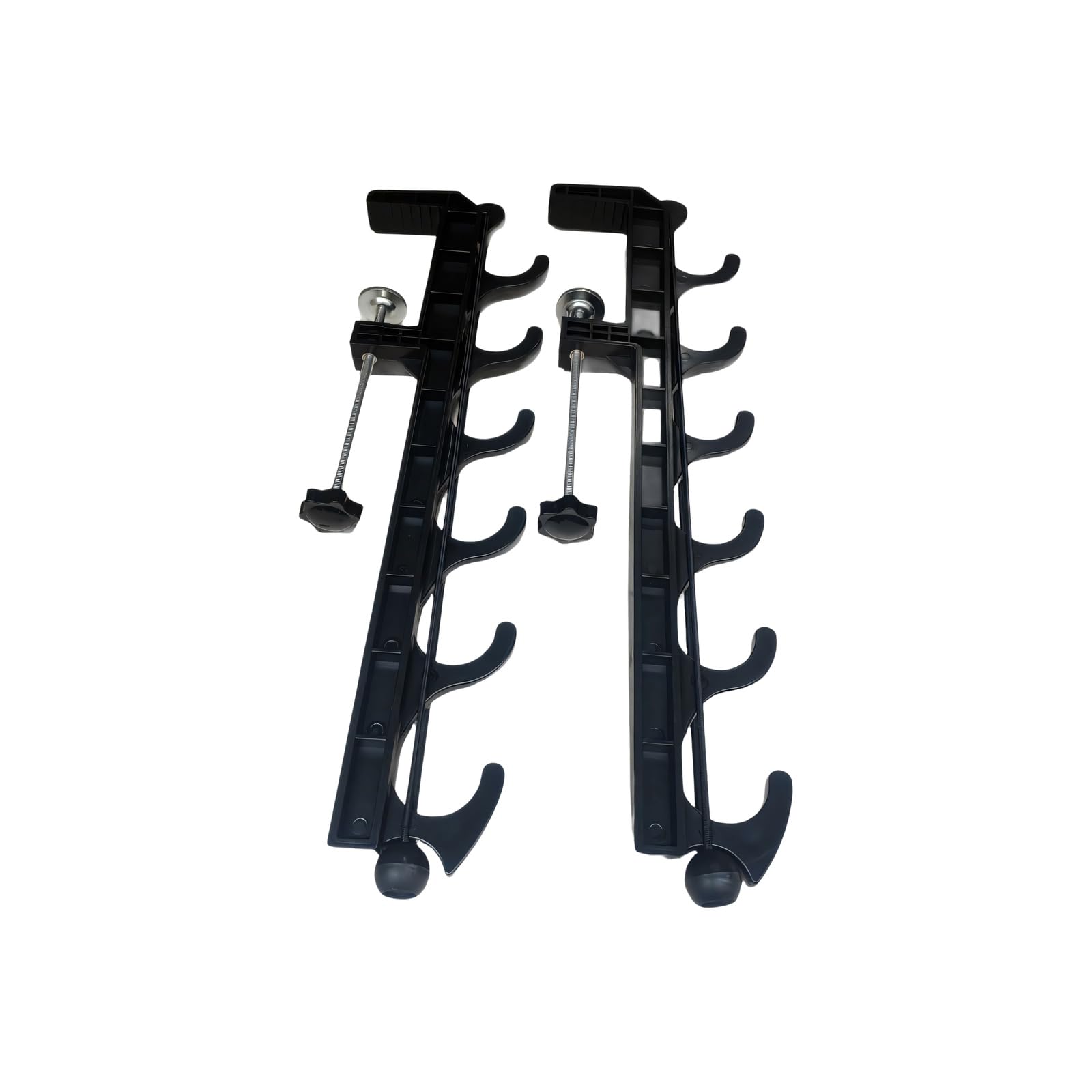 Msioytog Rod Holder Storage Rack for Boat and Truck Railings Stores with 6 Rod Capacity Light Weight and Compacts Design Truck Holder Fishing Planner