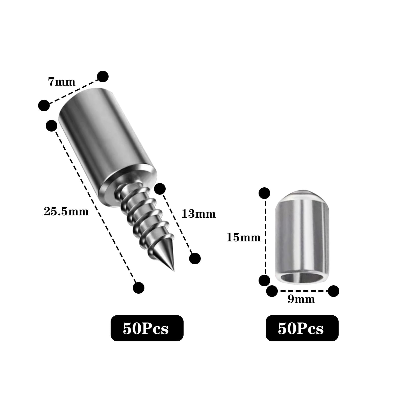 50 Pezzi Staffe per Mensole, Supporti per Mensole, Reggimensola a Scomparsa, Reggipiano Mobili, Sturdy Perni Mensole con Tappo Antiscivolo per Mobili, Armadi, Librerie, Vetro e Legno