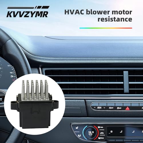 Image of AC Blower Motor Resistor Compatible with Chevrolet Silverado Tahoe Traverse Suburban Malibu Avalanche Equinox GMC YukonXL Sierra Acadia Cadillac Escalade CTS Buick Enclave,15141283 15-81638