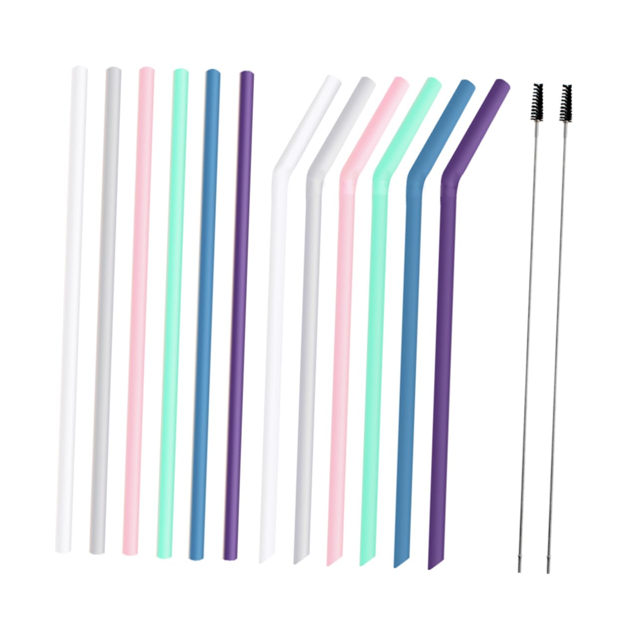 IMIKEYA 6sets Silicone Riutilizzabili e Pieghevoli Portatile Per Feste e Bevande Vari Colori Per Uomini e Donne