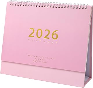 2026年卓上カレンダー、2026年度年間プランナー - 年カレンダー - 家族 友達 教師 自宅 屋内 学校 オフィス デスク リビングルーム 教室