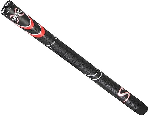 Miniatura 8 de Empuñadura SuperStroke Cross Comfort para palo de golf, poliuretano suave y pegajoso que aumenta la tracción, superficie estilo X y antideslizante,