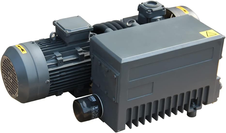 58.4CFM 5.5HP 220V/60Hz/3PH Single Stage Oil Sealed Rotary Vane Vacuum Pump NPT 1-1/4