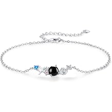 Starfish Shell Bracelets 925 Sterling Silver Beach Bracelet Ocean Jewelry Gifts for Women Girls