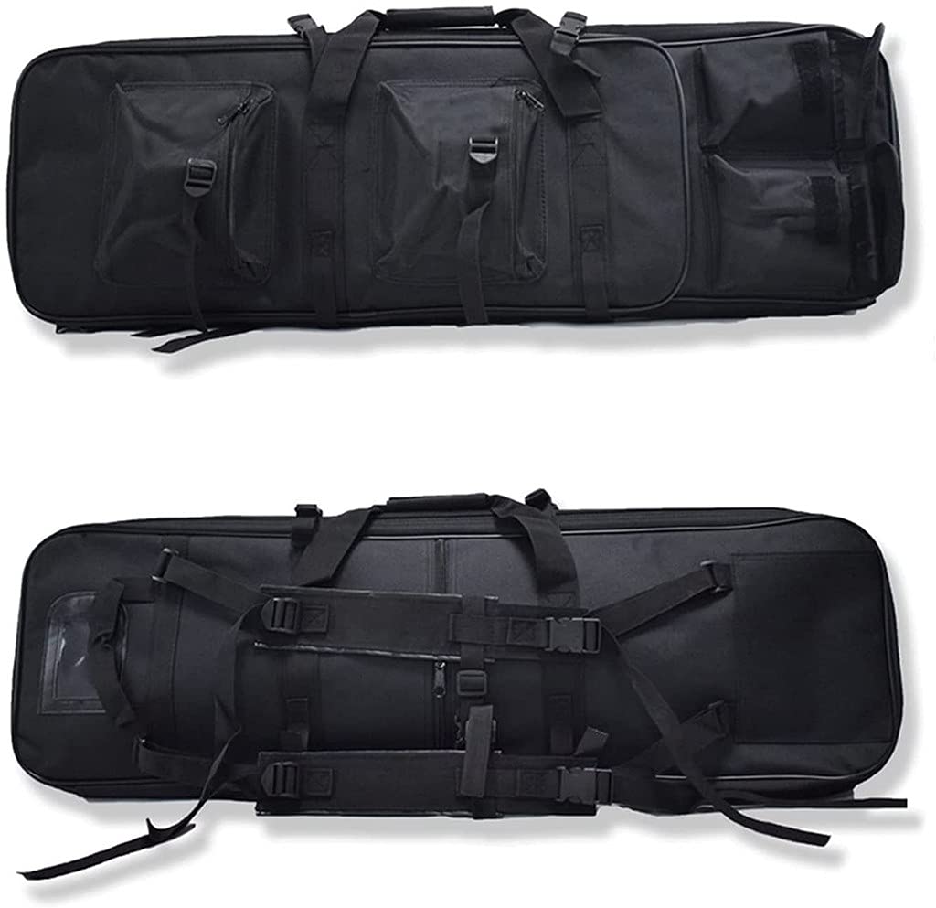 Borsa Impermeabile per Fucile, Borsa Tattica per Fucile Doppio, Borsa per Armi Lunghe, Borsa da Pesca Multifunzionale/Green/85Cm