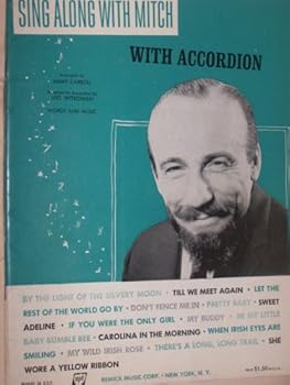 Paperback Sing Along with Mitch with Accordion Book